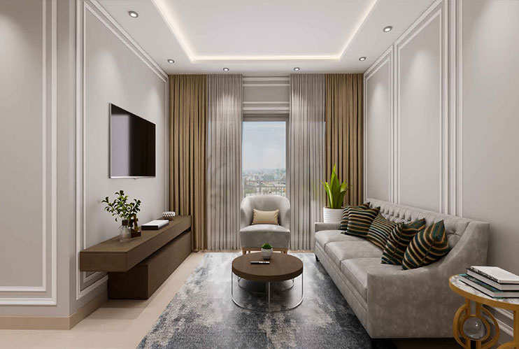 Lounge area